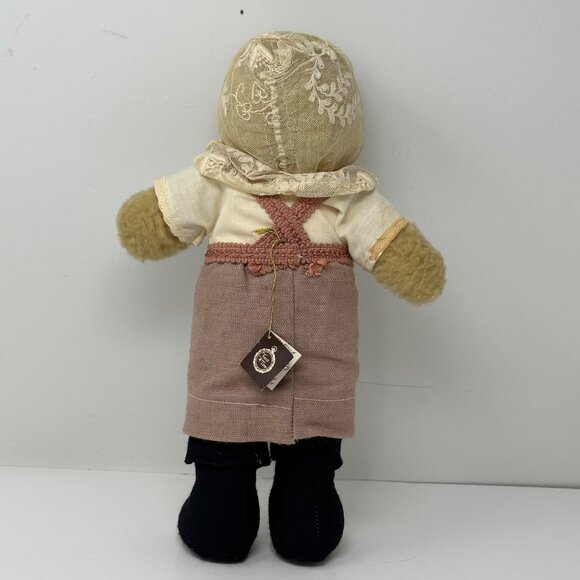 Raebhat Originals Faces of Time Prairie Dog Bear 13 inch Vintage Scotland Tweed - Picture 9 of 16